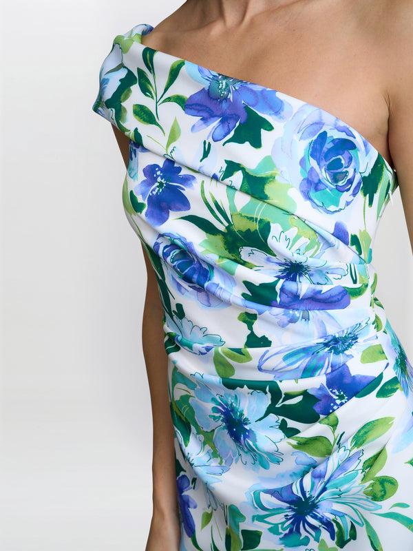 Gina Bacconi Josie Printed Maxi Dress