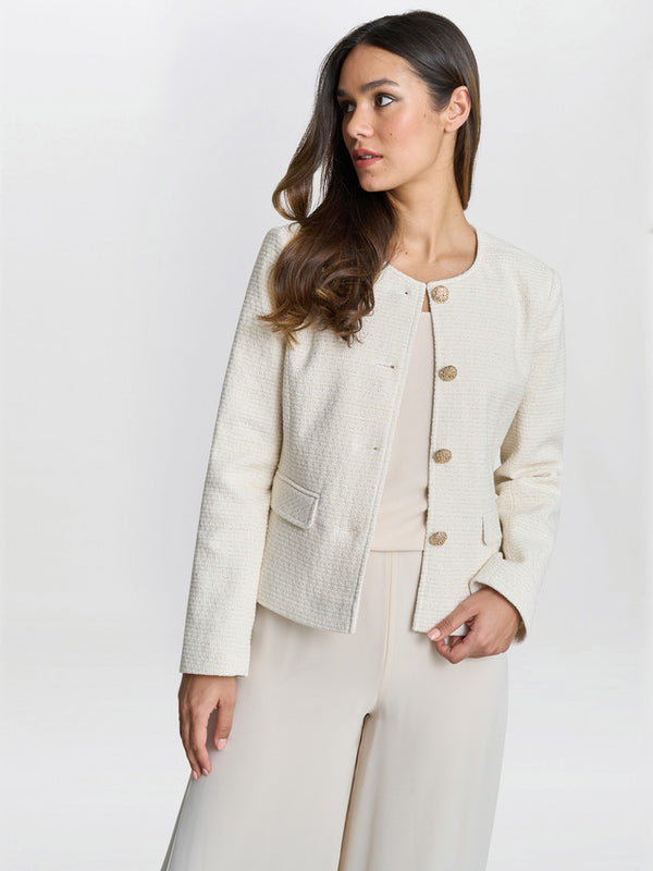 Gina Bacconi Julieann Tweed Jacket