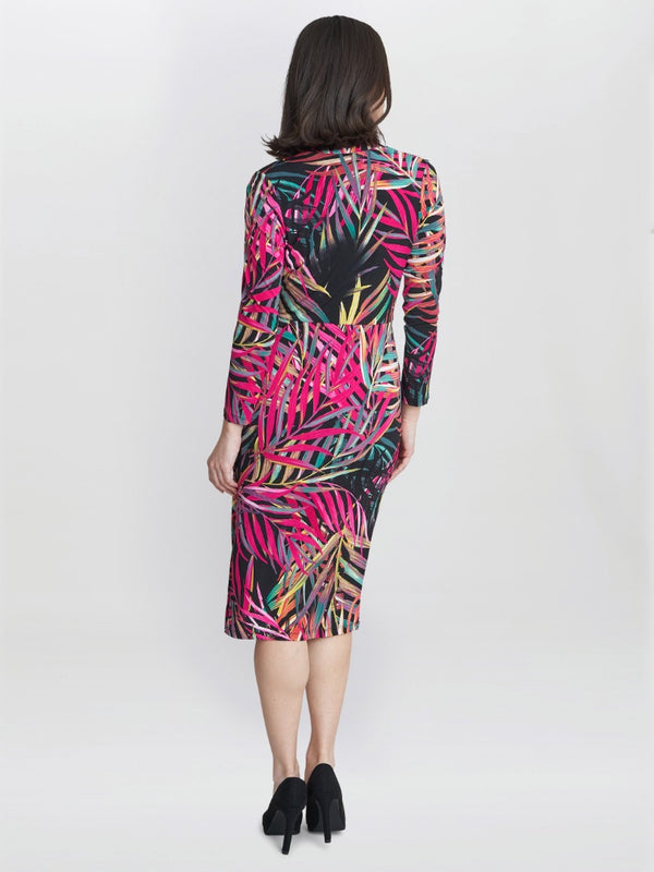 Gina Bacconi Keira Jersey Wrap Dress
