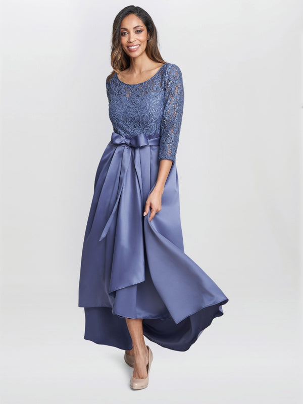 Gina Bacconi Leona Sequin Lace Dress