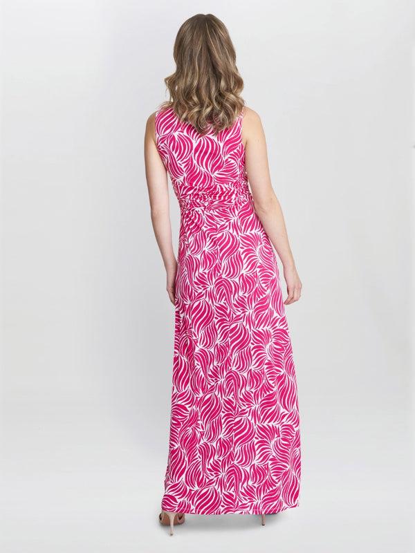 Gina Bacconi Lillian Jersey Maxi Dress