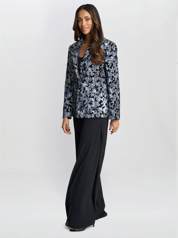 Gina Bacconi Luna Sequin Jacket
