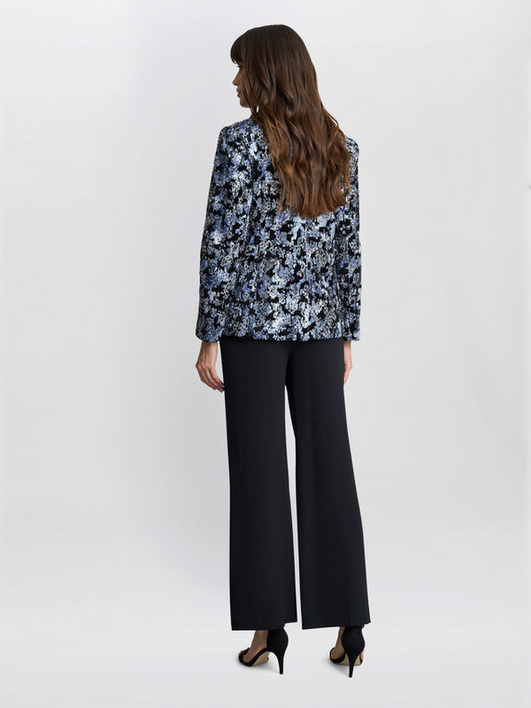 Gina Bacconi Luna Sequin Jacket