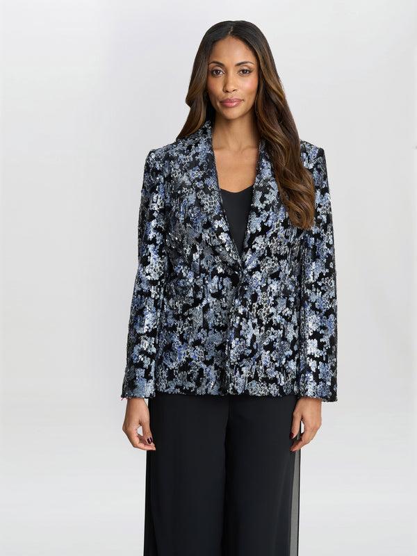 gina bacconi Luna sequin jacket