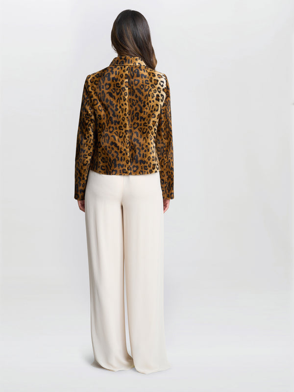 Gina Bacconi Madelyn Leopard Jacket