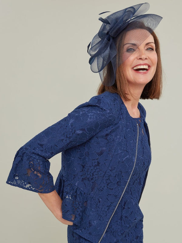 gina bacconi Mariel mesh hattinator NAVY