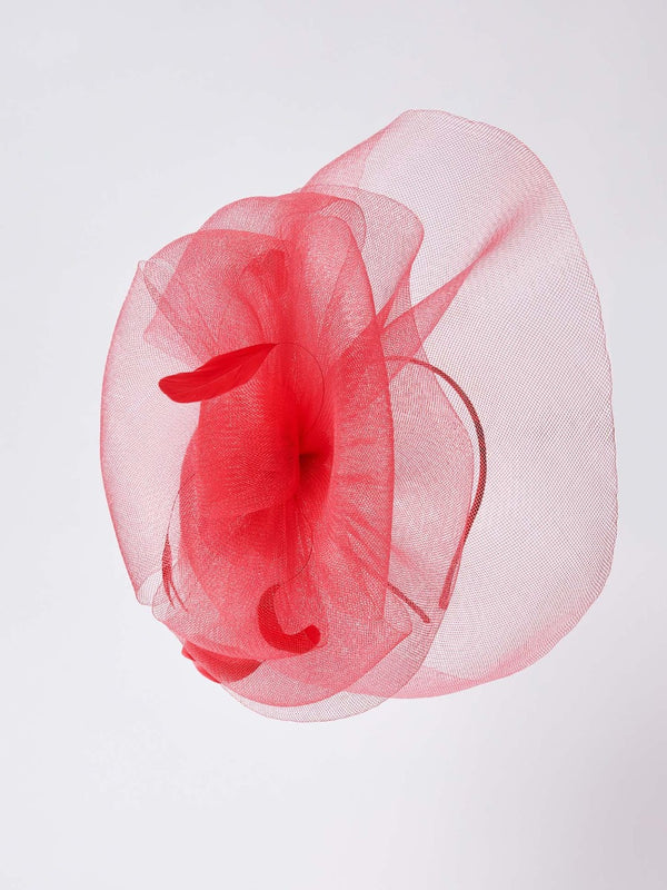 Gina Bacconi Mariel Mesh Hattinator ORANGE RED