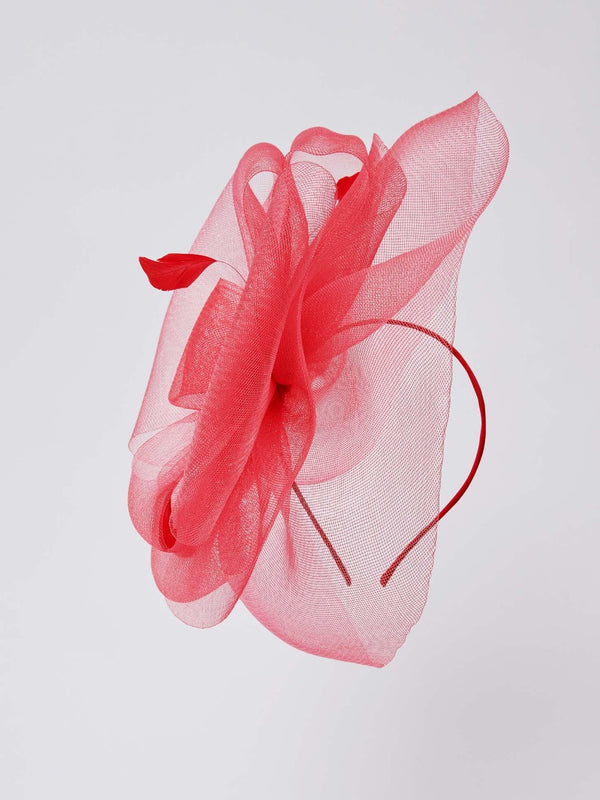 gina bacconi Mariel mesh hattinator ORANGE RED