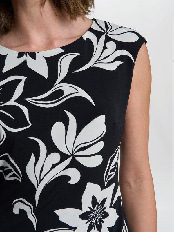 Gina Bacconi Marjorie Floral Shift Dress
