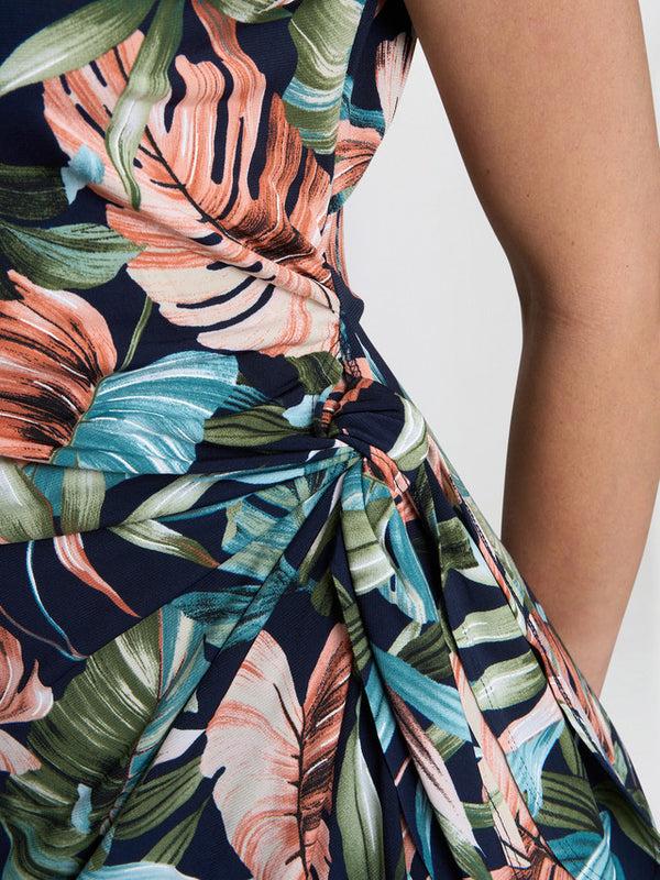 Gina Bacconi Marley Floral Print Dress