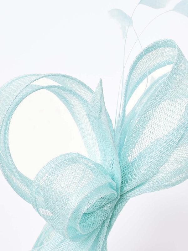 Gina Bacconi Menali Fascinator ICE BLUE