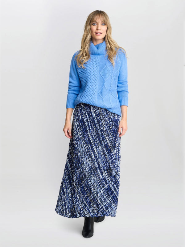 Gina Bacconi Mischa Pleat Skirt