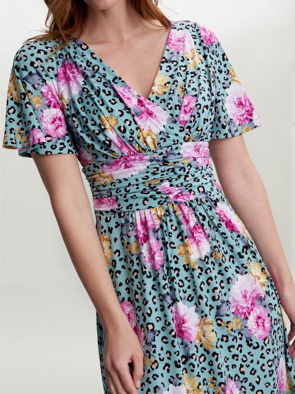 Gina Bacconi Niki Jersey Maxi Dress