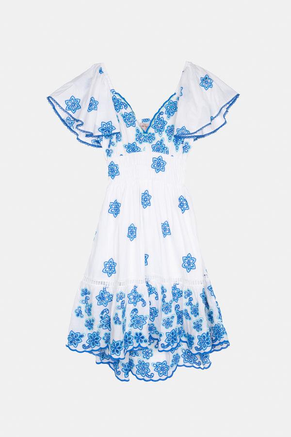 Gina Bacconi Piti Cuiti Creta Short Dress