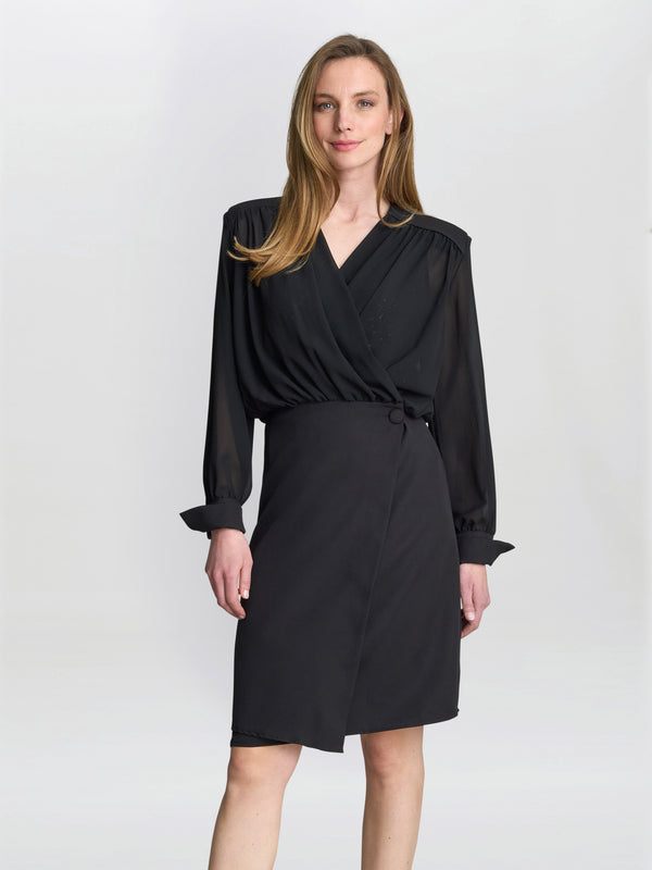 gina bacconi Rae sequin 2 piece dress