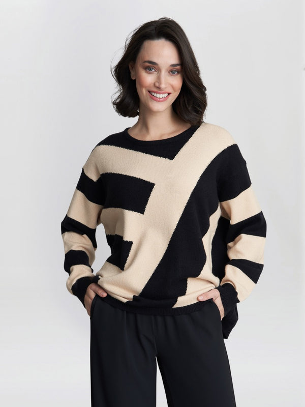 gina bacconi Ramona stripe jumper