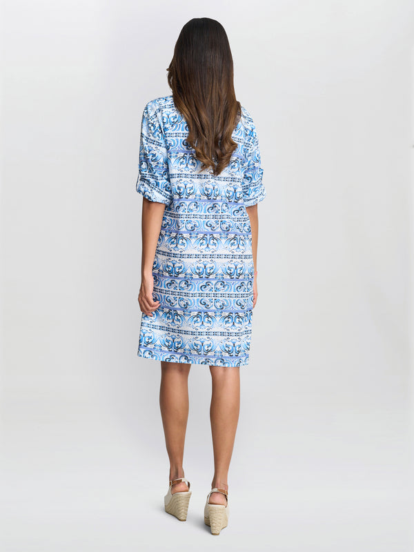Gina Bacconi Roseann Shirt Dress