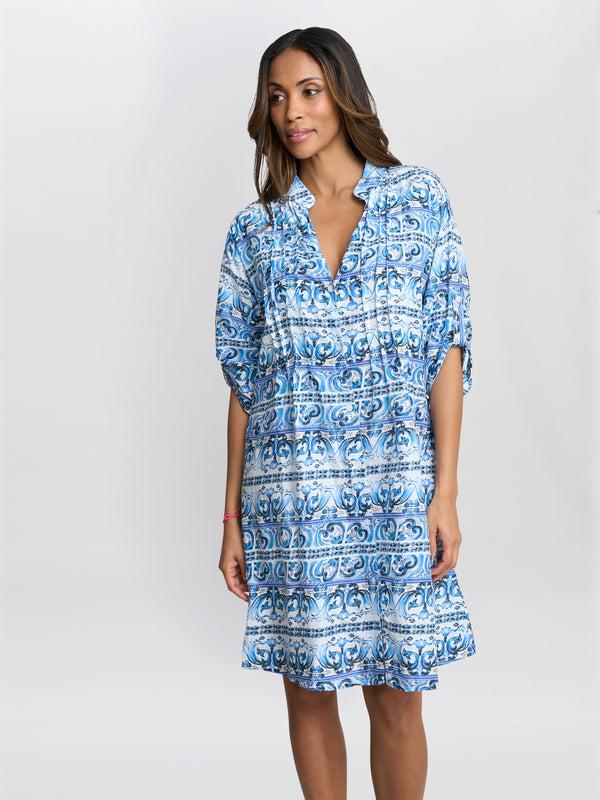 Gina Bacconi Roseann Shirt Dress