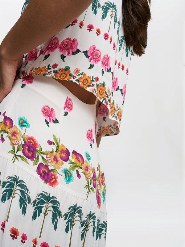 Gina Bacconi Sasha Floral Shirt Dress