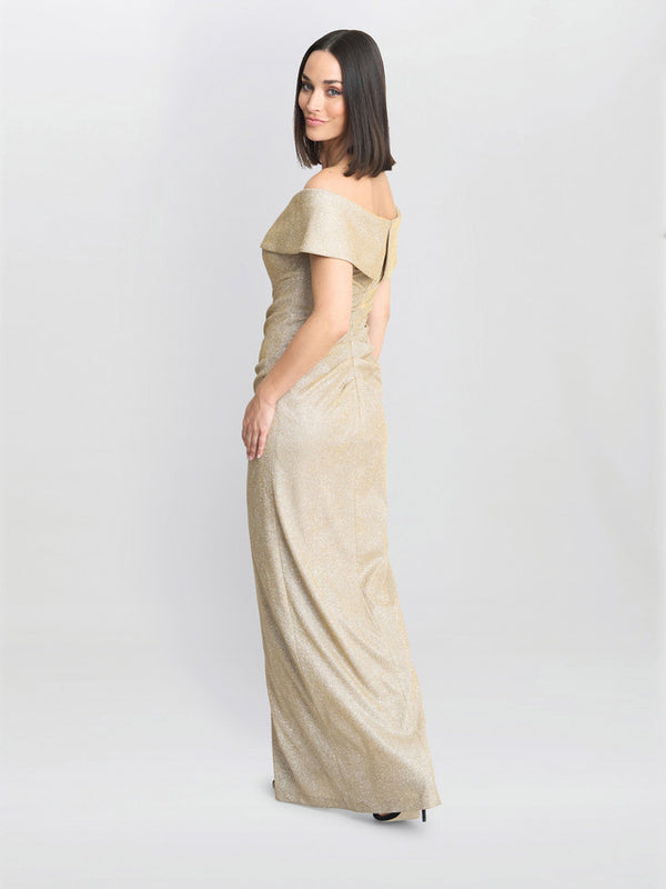 Gina Bacconi Trudy Bardot Wrap Dress