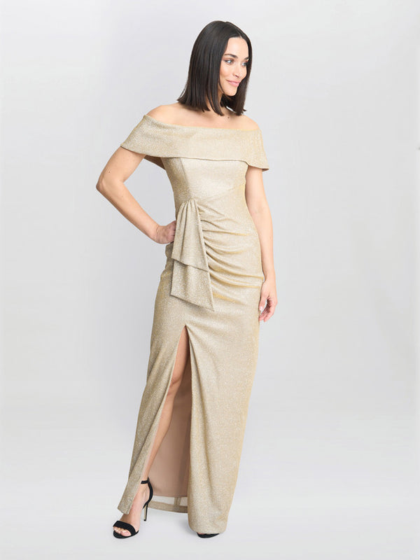 gina bacconi Trudy bardot wrap dress