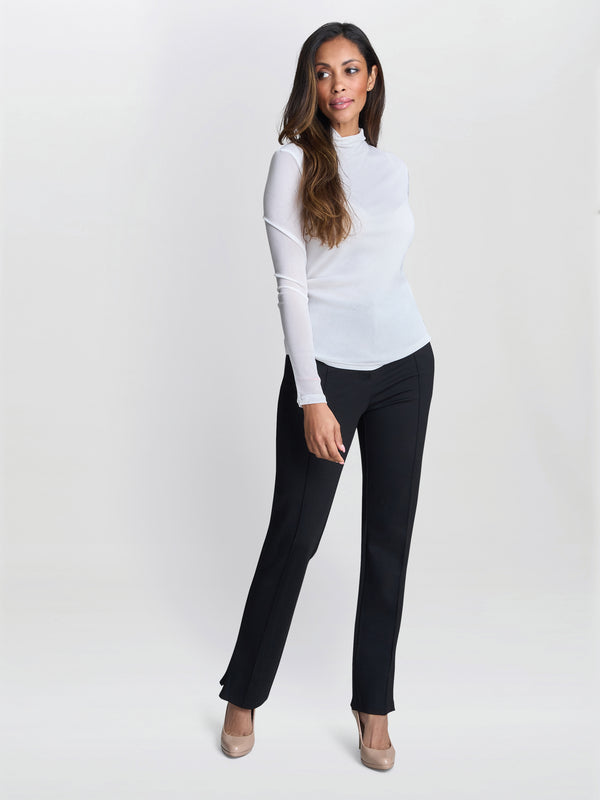 Gina Bacconi Uma Roll-neck Top