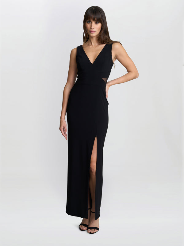 gina bacconi Wendy cut out dress