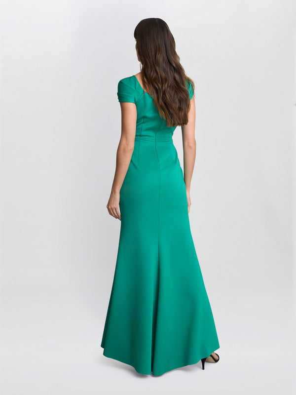 Gina Bacconi Willow Twist Knot Maxi Dress