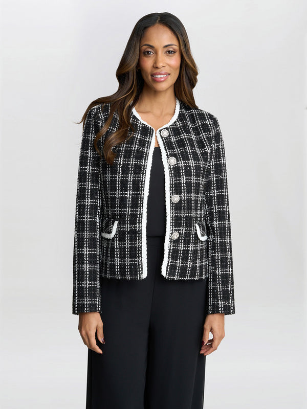 gina bacconi Zoey tweed jacket