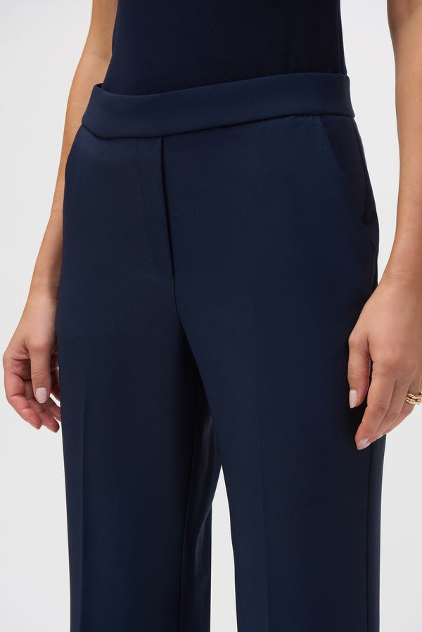 Gina Bacconi Joseph Ribkoff Lux Twill Flared Pull-on Pants