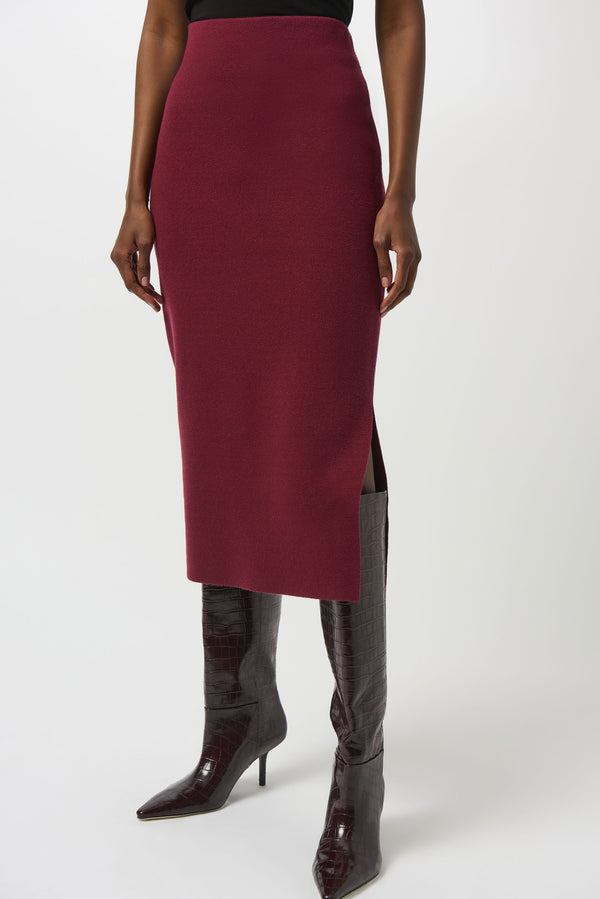 Gina Bacconi Joseph Ribkoff Sweater Knit Midi Skirt