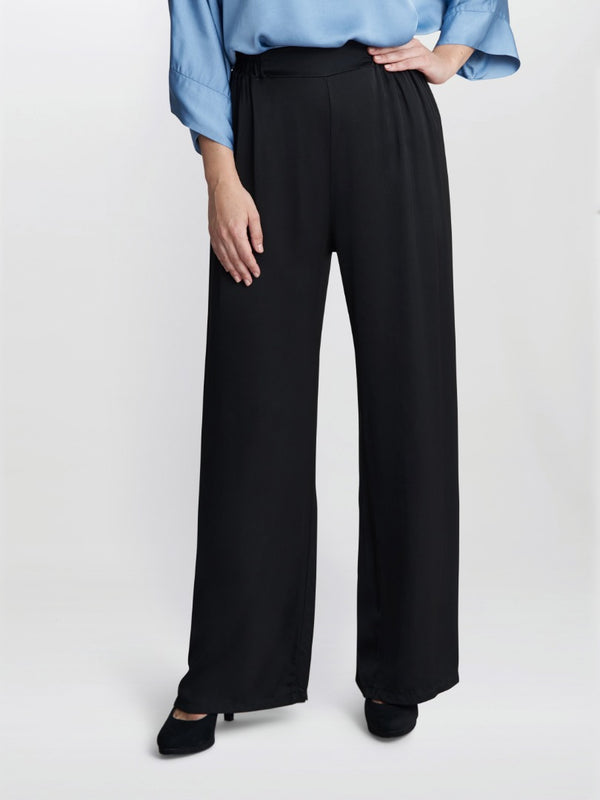 Gina Bacconi Juno Washed Satin Look Pull On Trouser
