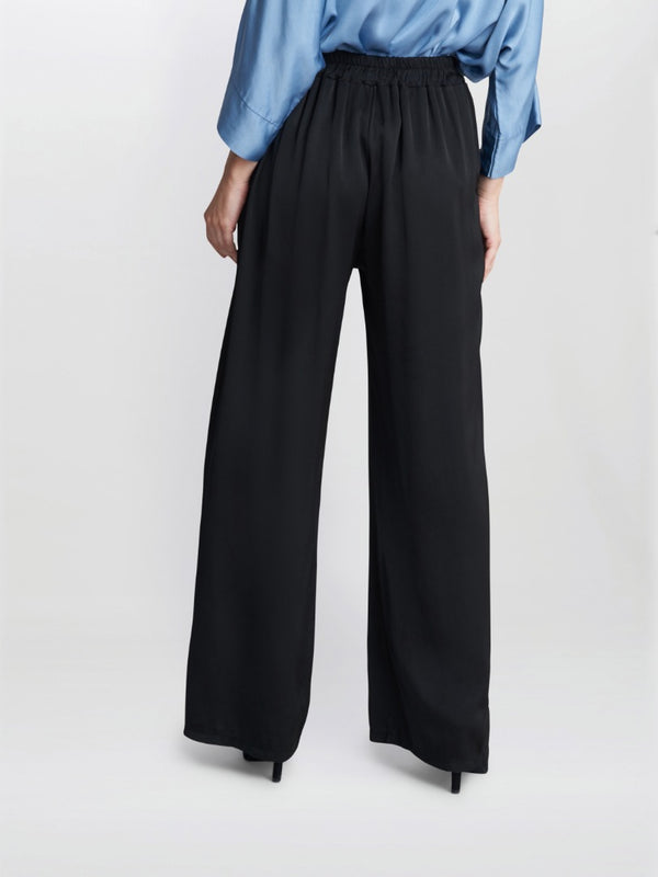 Gina Bacconi Juno Washed Satin Look Pull On Trouser