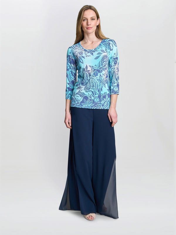 Gina Bacconi Vivien Lightweight Sweater With Diamante Detail