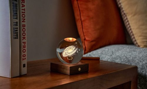 gingko Amber Crystal Light