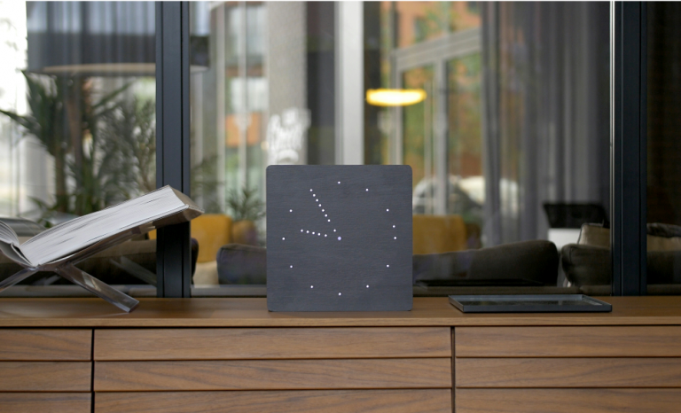 Gingko Analogue Click Clock