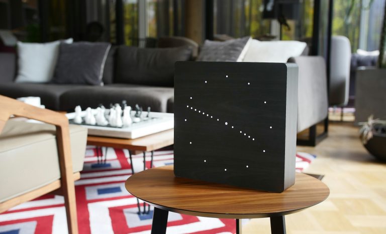 gingko Analogue Click Clock