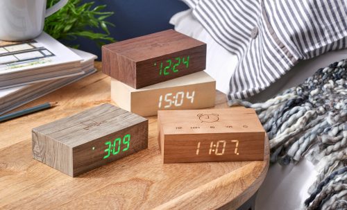 gingko Flip Click Clock