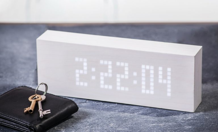 Gingko Message Click Clock