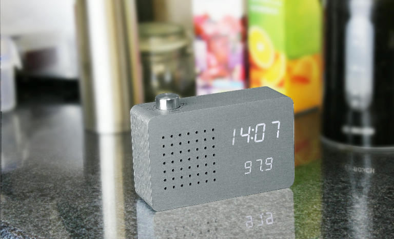 Gingko Radio Click Clock