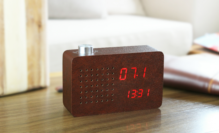 Gingko Radio Click Clock
