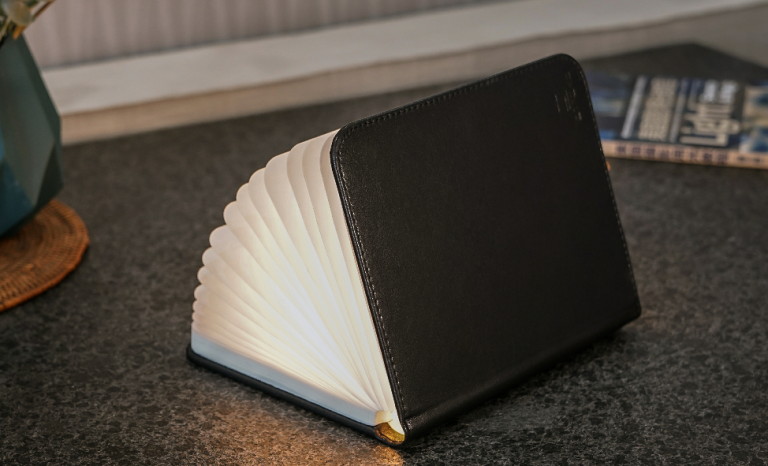 Gingko Smart Book Light (Fibre Leather)