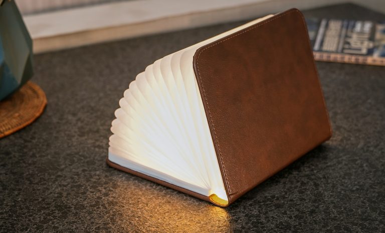 Gingko Smart Book Light (Fibre Leather)