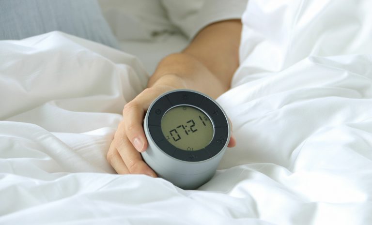 Gingko The Edge Light Alarm Clock