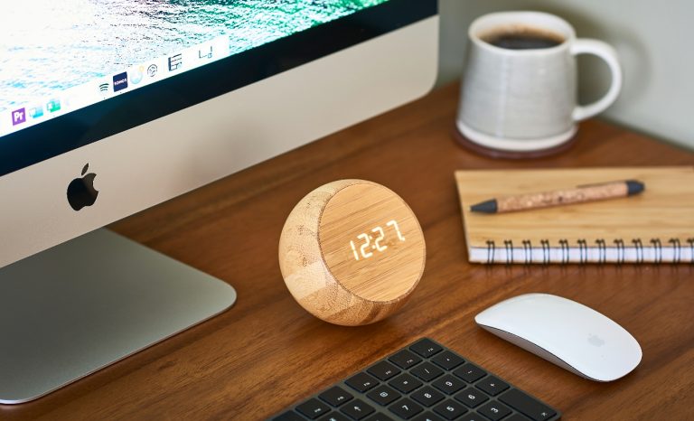 Gingko Tumbler Click Clock