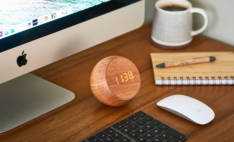 Gingko Tumbler Click Clock