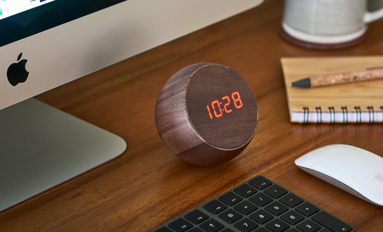 gingko Tumbler Click Clock
