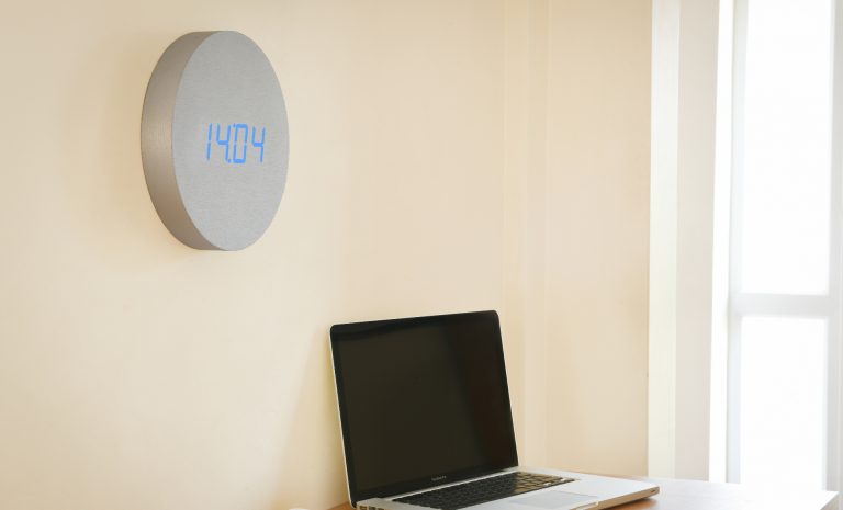 Gingko Wall Click Clock