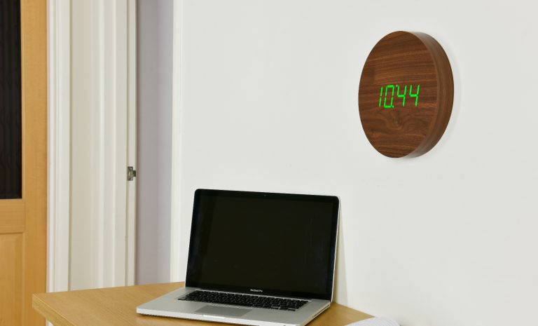 Gingko Wall Click Clock