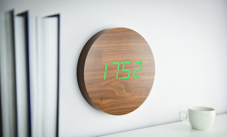gingko Wall Click Clock